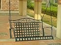 Iron Patio Porch Swing