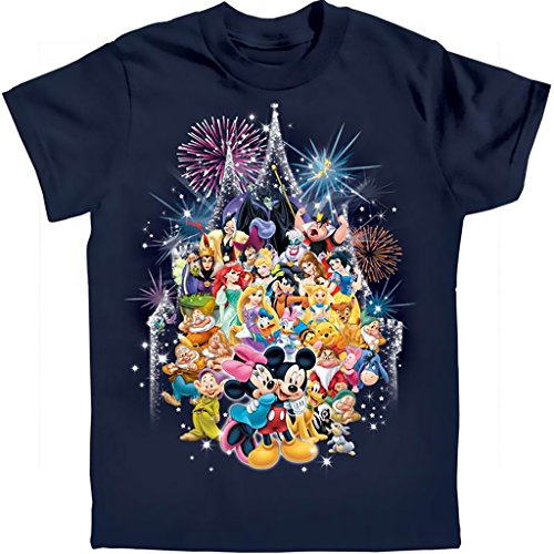 Disney Adults Mickey Minnie & The Castle Crew Tee
