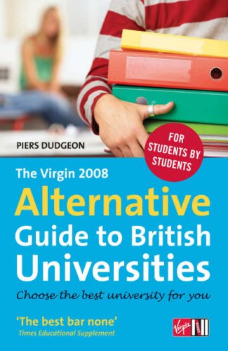 City Travel Guides Discounted  Books : The Virgin 2008 Alternative Guide to British Universities