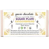 Gnosis Sugarplum Gingerbread Raw Chocolate Bar - 2oz