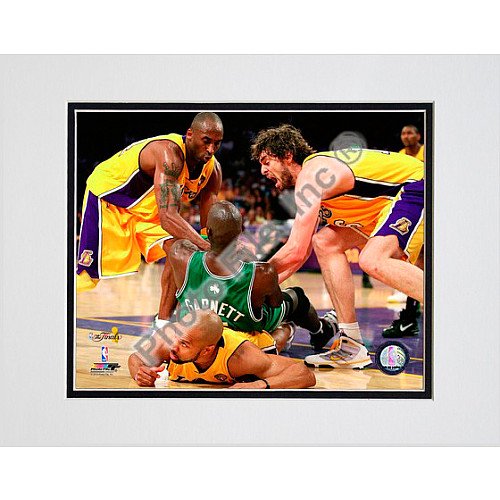 Photo File Los Angeles Lakers 2010 Nba Finals 8X10 Matted Photo
