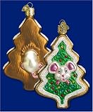 Old World Christmas Ornament Christmas Cookie Mouse