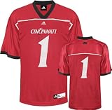 Cincinnati Bearcats Youth Football Jersey: Youth Red #1 adidas Replica Football Jersey
