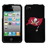 iPhone 4 Tampa Bay Buccaneers Black Snap on Superior Hard Cover
