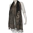 Head Scarf Stoles Wool for Womens India 27 x 72 inches (jstl350)