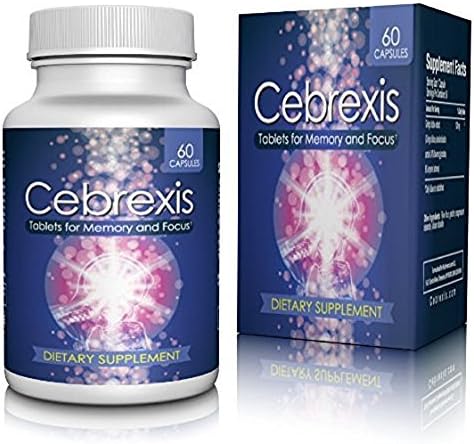 Cebrexis- Boost Memory And Brain Function- All Natural Brain Support Supplement with Gingko Biloba- Stay Focused And Mentally Sharp