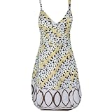 Yellow Flower Sleeveless Jr Plus Size Dress