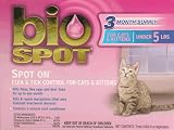 Bio Spot Cat Topical over 5 Lbs 6pk