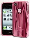 EASYi - iPhone 4S 4GS Pink Tree Gel Silicone Protective Case Cover & Screen Protection Kit for New Apple iPhone 4 GS