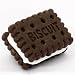 biscuit chocolat effaceur du Japon par Iwako