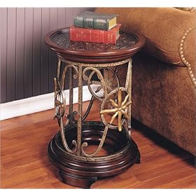 Click here to buy Five Points Accent Table by AtHomeMart.