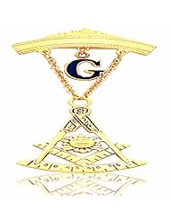 Masonic 10K Yellow Gold Brooches