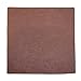 CTM Cotton Solid Color Bandanas, Cocoa Brown