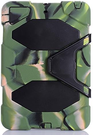 IIYBC Brand for Apple Ipad Mini 1&2&3 Defender Shockproof Survivor Military Duty Hybrid Hard Case with Soft Silicone (Army Green)