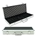 400 PC Poker Chip case - Felt Wood interior - Solid
