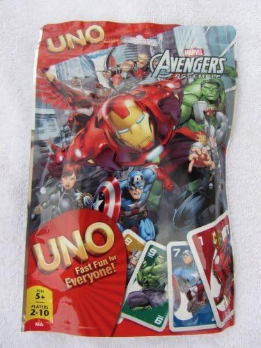 Marvel Avengers UNO Card Game by Uno Card