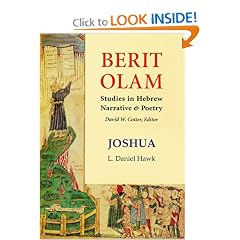 Joshua: Berit Olam, Studies in Hebrew Narrative & Poetry (Berit Olam Series)