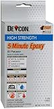 Devcon5 Minute Fast Drying Epoxy, Box of Two 4.5-Ounce Tubes #20945