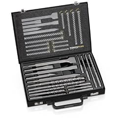17 Teile SDS-Plus Bohrer- und Mei�elset - POW XTS150
