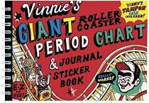 Vinnie's Giant Roller Coaster Period Chart & Journal Sticker Book