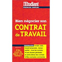 Bien n�gocier son contrat de travail