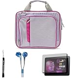Pink Travel Smart Carrying Case with Optional Adjustable Shoulder Strap For ....