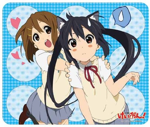 3Dマウスパッド けいおん!「平沢唯&中野梓」