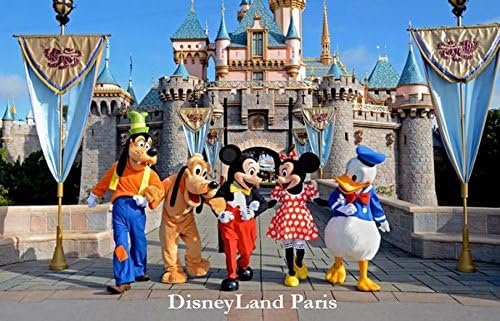 Disneyland Paris- Refrigerator/Toolbox Magnet