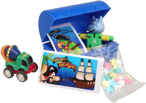 Pirate Candy Treasure Chests [20CT Display Box] by Foreign Candy