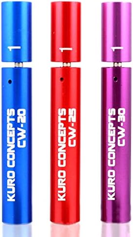 3pcs Kuro Koiler Wire Coiling ToolCW-20 / CW-25 / CW-30 Silica Wick Pre-made Welded Wires Vaping Coil Winding Jig Tool Coiljig