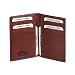 Derek Alexander Leather Oil Tanned Italian Slim Credit Card Wallet (British Tan)