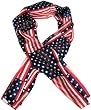 American Flag 60 Inch X 13 Inch Neck Scarf Patriotic