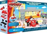 K'NEX Tomy Roary the Racing Car Silver Hatch Garage Building Set-82017IMAGE