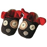 Cate and Levi Handmade Soft Dog Baby Slippers (Premium Reclaimed Wool and Eco-Friendly Fleece) [並行輸入