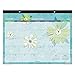 AT-A-GLANCE Monthly Desk Pad Calendar, Paper Flowers Design, Academic Year, 12 Months, July 2015-June 2016, 21.75 x 15.5 Inch Page Size (5035-A5)