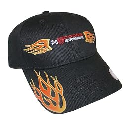 Doge Motosports Fire Wings Adjustable Baseball Baseball Cap - Officially Licensed Licensed NASCAR Baseball Cap