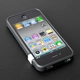 CAZE ThinEdge frame case for iPhone 4/4S Bumper Black �y���E�Ŕ��o���p�[�z
