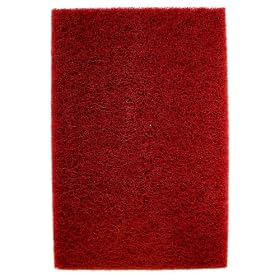 SAIT 77447 6-Inch x 9-Inch General Purpose Maroon Non-Woven Abrasive Hand Pad - 20 Pack by SAIT