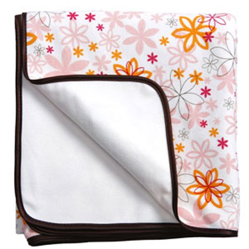 JJ Cole Pink Craze Swaddle Blanket