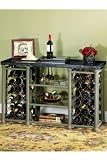 kingston 48w Wine Console With Black Marble Top I