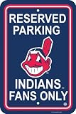 MLB Cleveland Indians Parking Sign