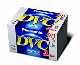 Panasonic AY-DVM 60 FE mini DV-Videokassette (60min) 3er Pack