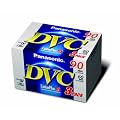 Panasonic AY-DVM60FE3 Mini-DV Digitale Videokassette (60min, Linear Plus) 3er Pack