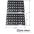 MCM 90242 2-pack Brinkmann Gas Grill Heat Plate Porcelain Steel Heat Shield 90242