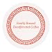 Hoffmaster 860035 Budgetboard Coaster, 3-3/8" Diameter, Decaf Coffee (Case of 1000)