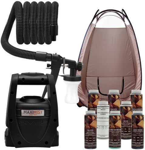 Maximist Spraymate Indoor System Airbrush Kit Spray Pop Up Sunless Tanning Tent