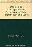 Operations management : a systems approach through text and cases