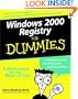 Windows 2000 Registry for Dummies