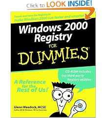 Windows 2000 Registry for Dummies