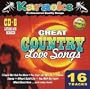 Great Country Love Songs: 16 TRACK KARAOKE BAY CD+G : Formatted for worldwide use : Lyrics Booklet Included